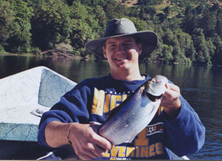 Rob with a Shad on the fly