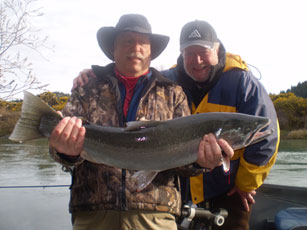 Stan and Steve with a nice Steelie